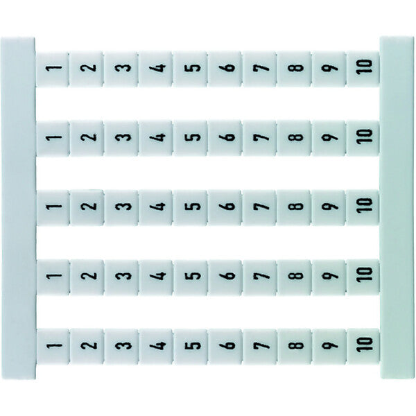 Weidmüller Klemmenmarkierer dekafix,senkrecht DEK 5 FSZ 11-20